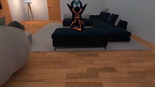 James Casting Couch Gets Destroyed in VRChat Furry ERP
