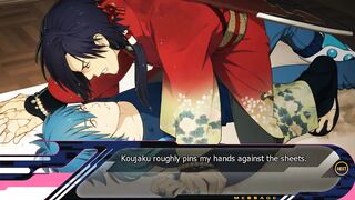 Koujaku brutally ruins Aoba rough yaoi hentai debauchery