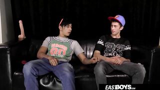 Two Twink Boys Jerking Each Other Raw Big Cock Fucking Friends