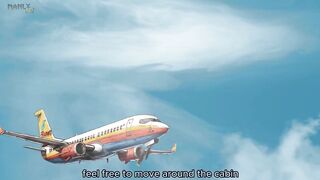 Step dad’s mile high feet destroy your shy shit airplane fantasy