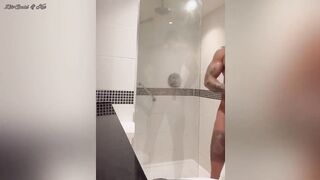 Gagging raw bareback on a pretty twink’s tight London ass after a wild night