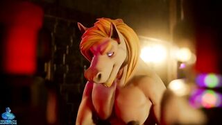 Big cock furious growth dawnheart horse raw muscle flooded