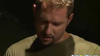 Straight Military Hunk Fucked Raw by Strict Superior Straight Guys Cumshot