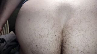 Chubby guy gets tight and ready for solo action