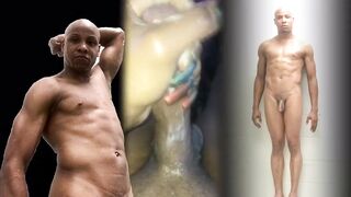 Jock's thick meat ruined by solo strokes
