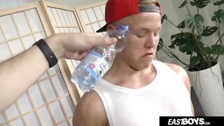 EastBoys Muscle boy Peter Humiliated with huge dick plowed raw