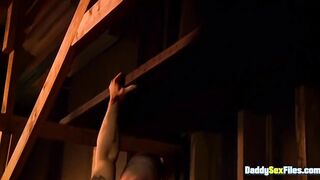 Muscular hunks gangbang Drews Sumrock raw rough group cock sucking service