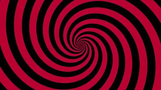 Dominant hypnotic audio dominates desperate submissive choking on cum