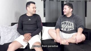 Neighbor gets his tight ass fucked raw for the first time