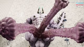 POV Behemoth Growth and Hyper Animation muscle worship gay cock worship