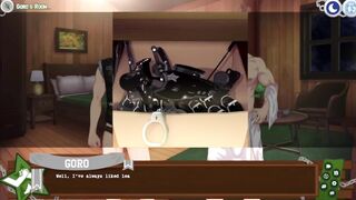 Goro dominates Yoshi in rough scoutmaster season bdsm bl game