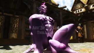 The Giant troll slave brutally Gangbanged in Rough Gay Cartoon Creampie