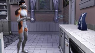 Fran’s Big cumshot from the video game cartoon blowjob