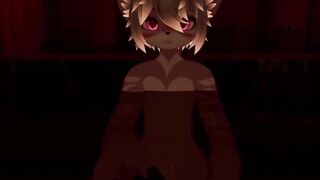 Gay anime VRChat streamer gets Lovense dick destroyed raw