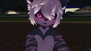 Gay anime VRChat streamer gets Lovense dick destroyed raw