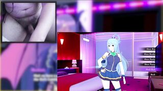 Aqua Isekai Brothel Porn Hentai Game: Gay butt sex with big boobs in konosuba