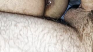Femboy schoolboy destroyed by daddy’s big cock gushing raw creampie