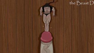 Incubus reborn ravaged by cockvore muscle growth cumshot