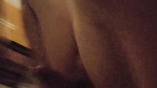 Triple Anal Dildos hands free cum me gagging