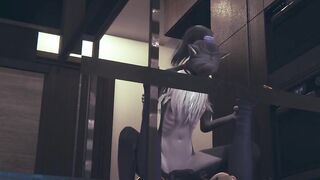 Twink Futanari Fucks Asian Furry Yiff Threesome Rough Creampie