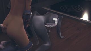 Twink Futanari Fucks Asian Furry Yiff Threesome Rough Creampie