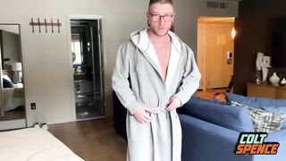 Nick Charms Worships Colt Spence Feet Licking Big Cock Daddy Hole