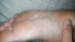 He touched me while his roommate played on his PC