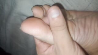 He touched me while his roommate played on his PC