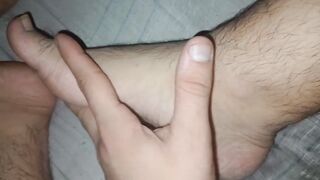 He touched me while his roommate played on his PC