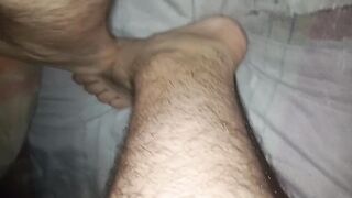 He touched me while his roommate played on his PC