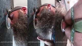 Raw Daddy Bear Takes Me Hard While Hung Ginger Fucks My Throat