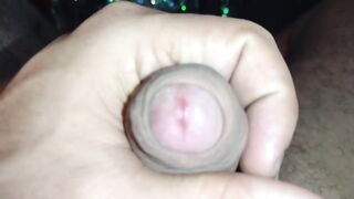 Big balls slicked up raw prepucio jerking off gay feet POV