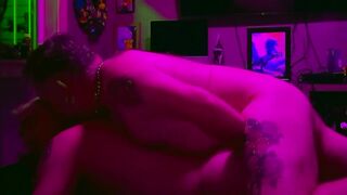 College dorm breeding bareback twink cumshot creampie fuck