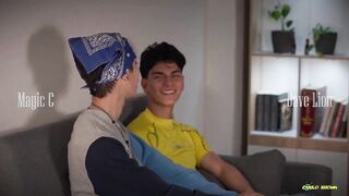 Virgin Dave Takes Giant Cock Bare First Time No Condom Twink Anal Sluts