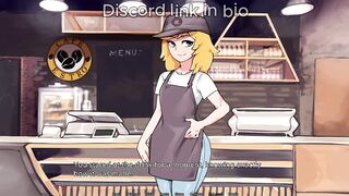 I fucked a femboy deep throatin hazelnut latte then drenched his ass in cum