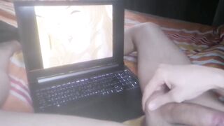 Horny straight boy destroyed by big cock cumshot hentai compilation
