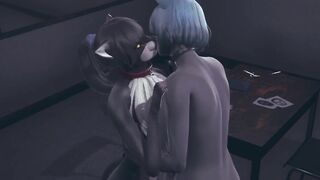 Furry Tanuki Gangbangs Cat Boy Raw Creampie Yiff