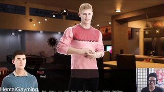 Gay freshmen destroyed by hentai gaming visual novel let's play