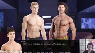 Gay freshmen destroyed by hentai gaming visual novel let's play