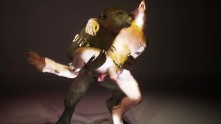 Big rough gay furry animation destroys deepboyo's wild ass
