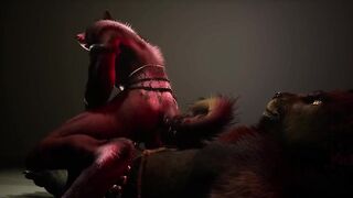 Big rough gay furry animation destroys deepboyo's wild ass
