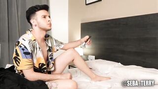 Monster Bear Fucks Twink Raw Bareback Creampie Gaping Sloppy Mess