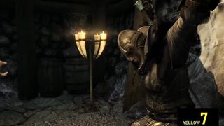 Gay prisoner destroyed in rough anal by muscle dom