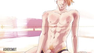 Draining Two Months of Pent-Up Stress Gay ASMR Masturbation Moans