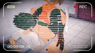 Deku and Bakugou destroyed in a gay bathhouse gangbang
