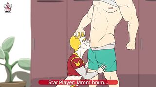 The Rival Coach destroys his star quarterback with his thick cock