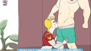 The Rival Coach destroys his star quarterback with his thick cock