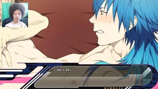Aoba Acts Like A Virgin 28 Blowjob cartoon yaoi hunk muscles sucked off