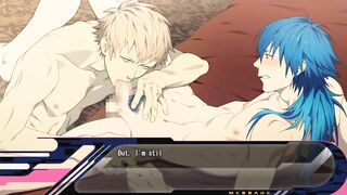 Aoba Acts Like A Virgin 28 Blowjob cartoon yaoi hunk muscles sucked off