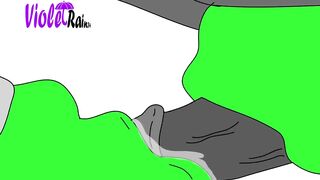 Among Us sucking a big black dick raw hentai blowjob cartoon gay